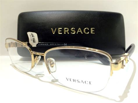 men's versace eyeglasses|versace gold frame glasses men's.